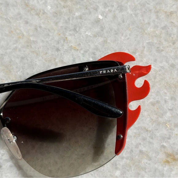 Prada Flame Cat Eye Sunglasses - Picture 7 of 10